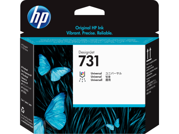 Cabezal de impresión DesignJet HP 731 para HP DesignJet T1700, T1700dr - P2V27A