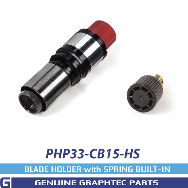 Portacuchillas Graphtec de 1,5 mm para cuchillas de la serie CB15 (PHP35-CB15-HS)