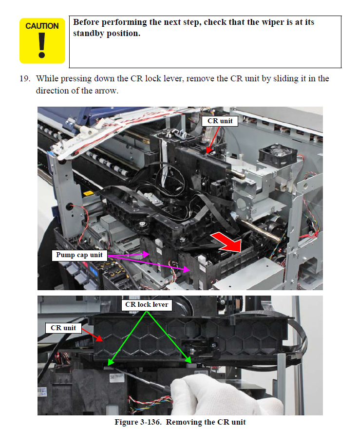 EPSON SureColor S60600 S60670 S80600 S80670 CONJUNTO DE CARRO - 1725002