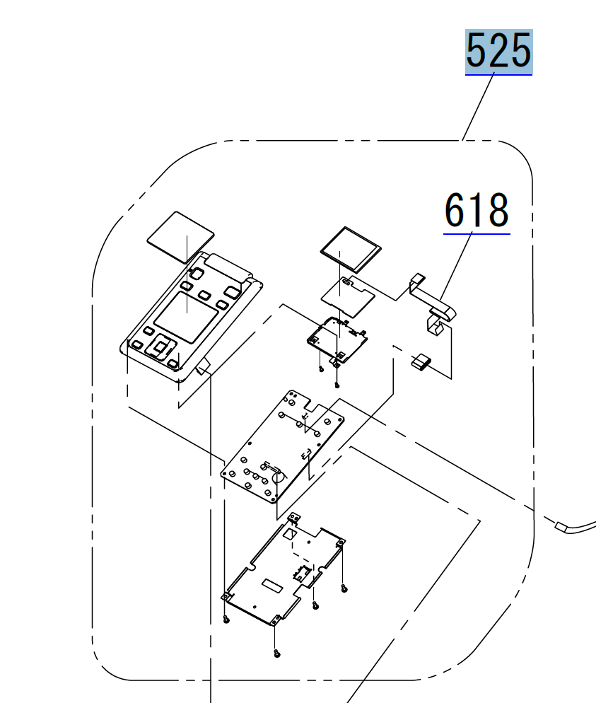 Conjunto de panel EPSON SC-S40600/S60600/S80600 S40670/S60670/S80670 F9300/B9000/F9370/B9070 - 1717396