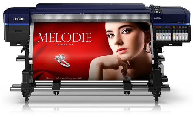 Impresora Epson SureColor S80600 Production Edition de 64" con tinta solvente - Reacondicionada (Garantía de 90 días, 1, 2, 3 o 4 años)