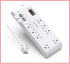 8 OUTLET POWER STRIP WITH USB SURGE PROTECTOR www.wideimagesolutions.com 39.99