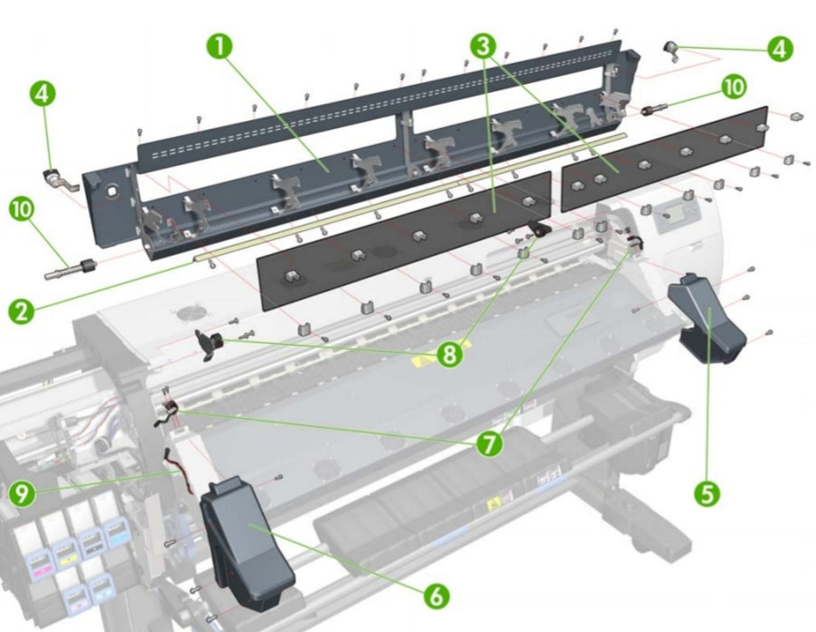 HP Curing covers - For use with 104-inch plotters
CQ871-67031 www.wideimagesolutions.com 151.32