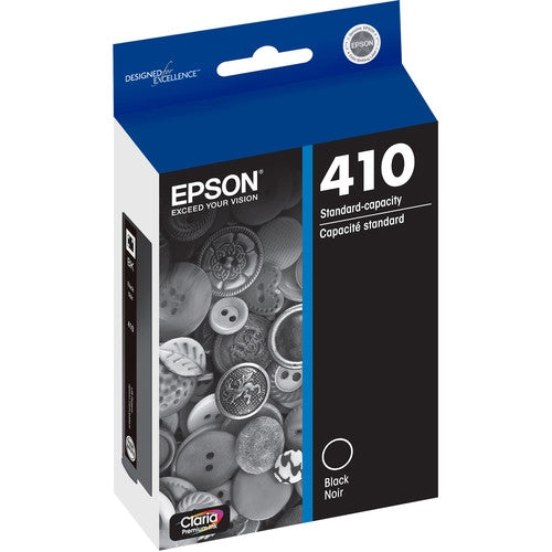Cartucho de tinta Epson 410 Claria Premium negro para Expression XP-530, XP-630, XP-640, XP-830 y XP-7100 - T410020-S