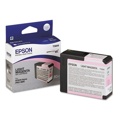 Tinta Epson T580 UltraChrome K3 Magenta Claro 80 ml para Stylus Pro 3800 - T580600