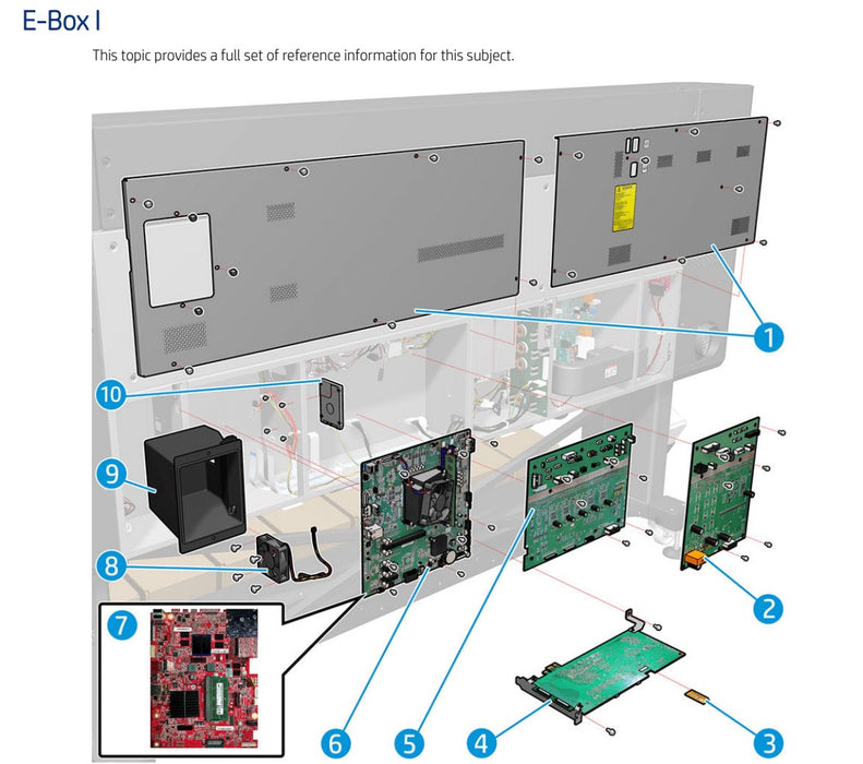 Extensión Printmench PCA para impresoras HP Latex de 700 W y 800 W (Y0U21-67106)