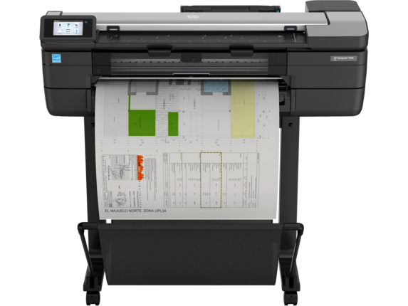 Impresora multifunción inalámbrica HP DesignJet T830 de 24" con impresión móvil (F9A28D)