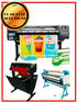 COMPLETE SOLUTION - Plotter HP Latex 310 - Recertified - (90 Days Warranty) + 55" Full-Auto Low Temp. Cold Laminator, With Heat Assisted - New + 53" 3 ARMS Contour Cut Vinyl Cutter w/ VinylMaster Cut Software - New - Includes Flexi RIP Software www.wideimagesolutions.com Complete Solutions 9999.99