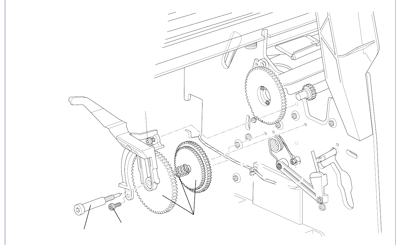 Conjunto de embrague para las impresoras HP DesignJet 1050C y 1055CM - Nuevo (C6072-60151)
