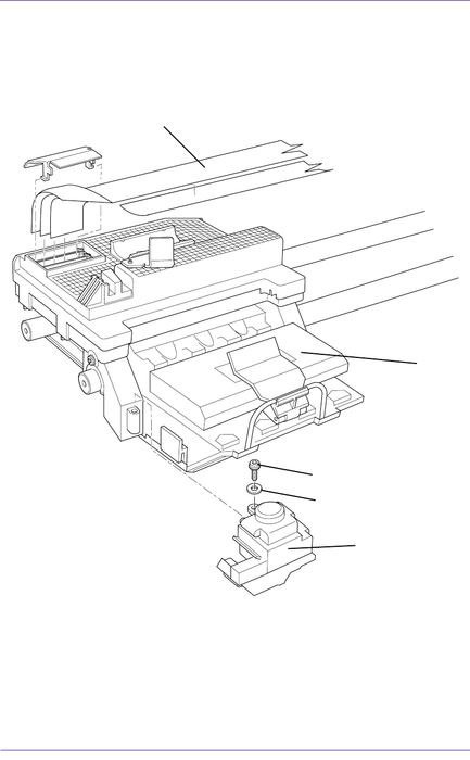 Arandela para impresoras HP DesignJet 1050C y 1055CM (3050-1982)