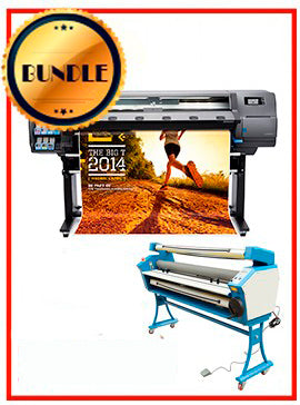 BUNDLE - Plotter HP Latex 310 54¨ Recertified (90 Days Warranty) + 55" Full-Auto Low Temp. Cold Laminator, With Heat Assisted www.wideimagesolutions.com BUNDLE 8050.99