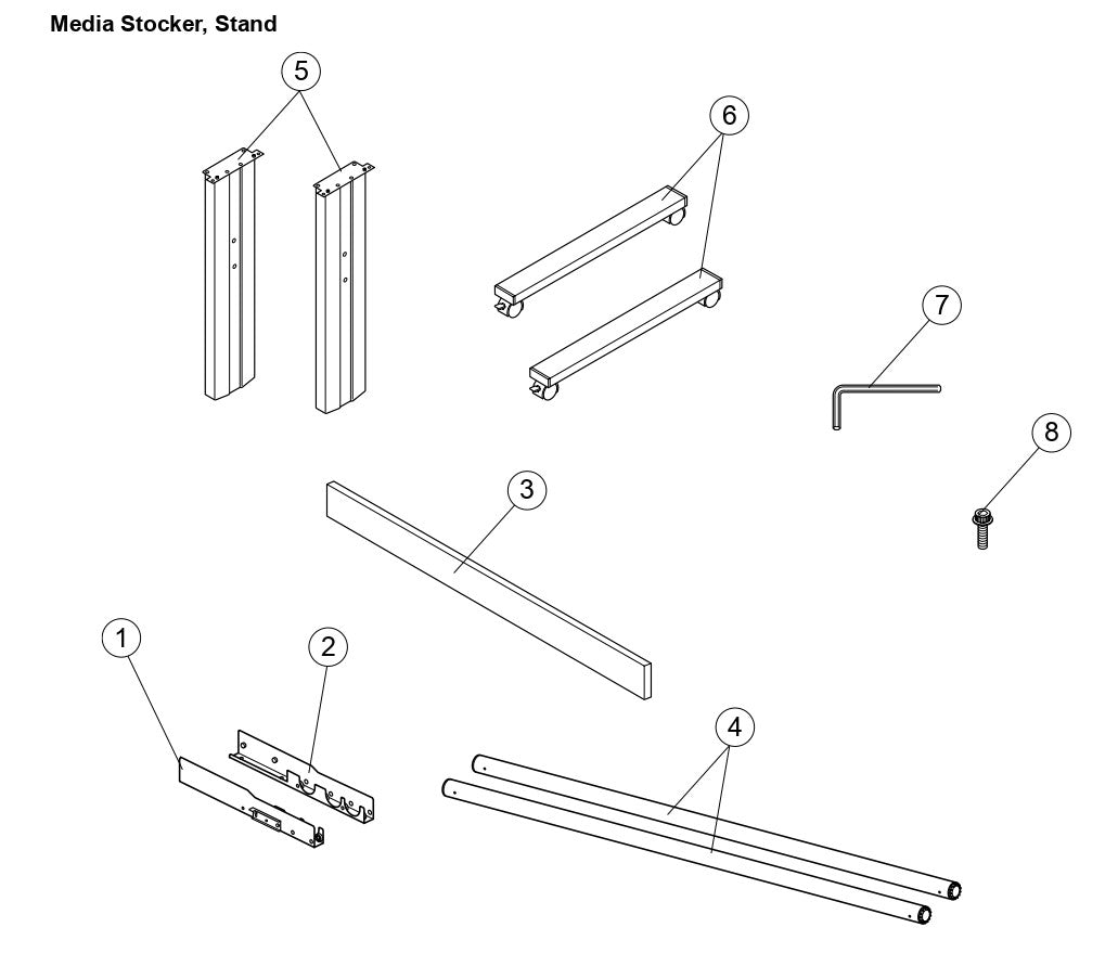 Base para Graphtec FC8000 (621400930)