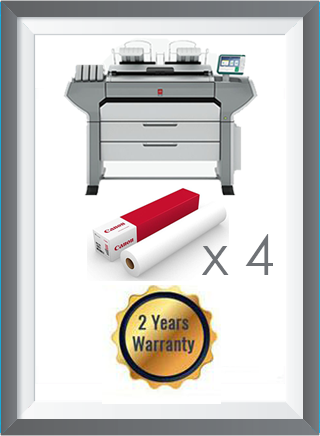 OCE 700 Colorwave + 4 Roll Unit 300k mt + 2 Years Warranty www.wideimagesolutions.com 6999.99
