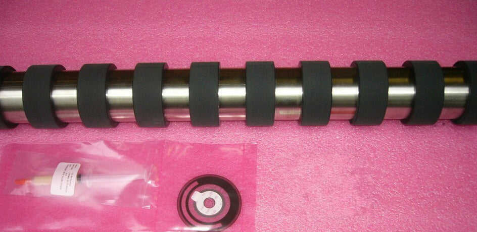 Conjunto de rodillos de accionamiento del papel - Para los plotters de 42 pulgadas HP Designjet Z6200 L25500 4000 4020 4500 4520 T7100 T7200 Z6100 (Q1273-60039)