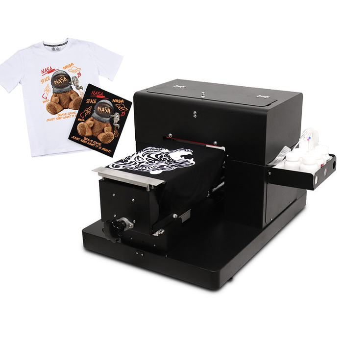 Nueva impresora DTG A4 de impresión directa a prenda: impresora de camisetas con software Rip