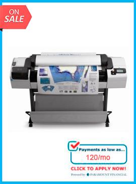 Impresora multifunción HP DesignJet T2300 PS de 44" - CN728A - Reacondicionada - (2 años de garantía)