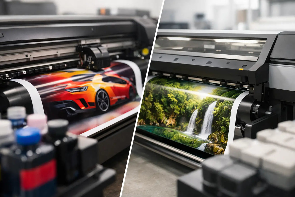 Solvent Printer Versus Latex Printer Compared