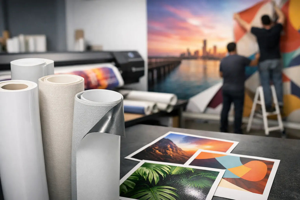 Best Media for Wall Graphics for Print Shops