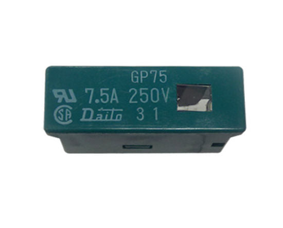 Fusible GP75 de 7,5 A para las series Mimaki JV3/JF/JFX/UJV/UJF 