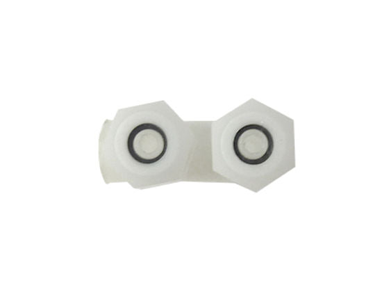 Conector en Y resistente a disolventes Mimaki/Roland/Mutoh (DI: 3 mm, DE: 4 mm) 