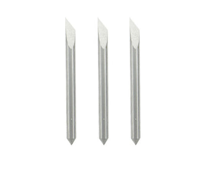 Cuchilla giratoria de carburo Mimaki con ángulo de corte de 60° para lámina reflectante (3 unidades) - SPB-0006 (Genérico) 