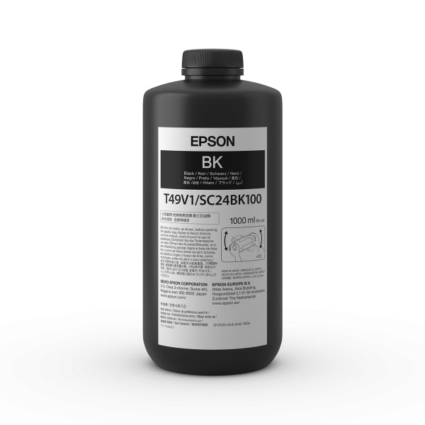 Botella de tinta negra Epson UltraChrome T49 de 1 l para SureColor V7000 - T49V110