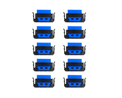 Kit de repuesto de goma limpiadora (10 piezas) para Mimaki JFX / TS / UJV / SIJ / SWJ - (SPA-0193) 