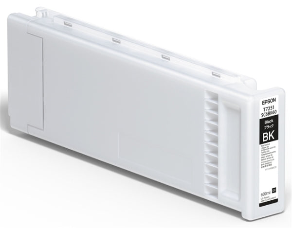 Cartucho de tinta negra Epson UltraChrome DG de 600 ml para SureColor F2000 y F2100 - T72510N