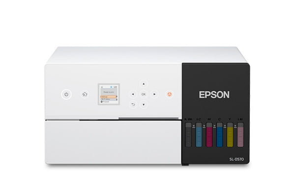 Impresora fotográfica Epson SureLab D570 Professional Minilab de 6 colores (11,7&quot; x 15,7&quot; x 6&quot;) - Nueva