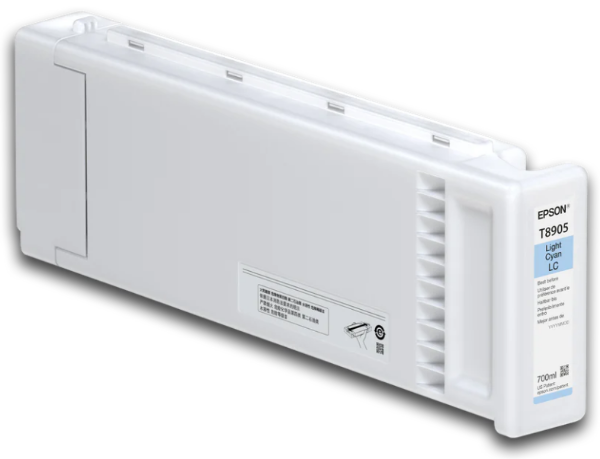 Cartucho de tinta Epson T890 UltraChrome GS3 cian claro de 700 ml para SureColor S80600 - T890520