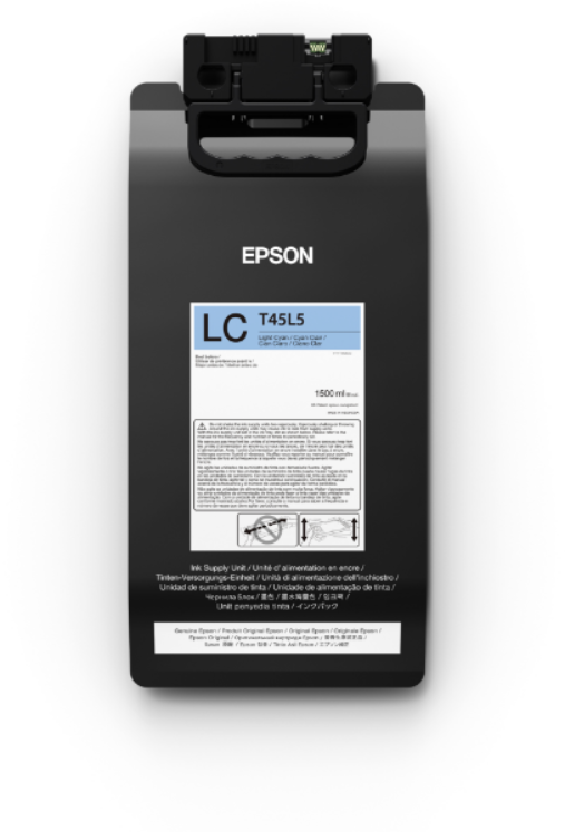 Tinta Epson UltraChrome GS3 Cian Claro 1,5 L para Surecolor S80600L - T45L520