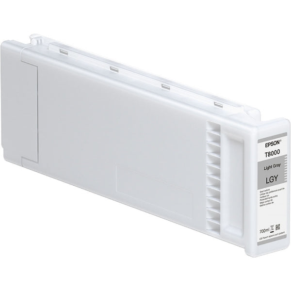 Tinta gris claro Epson UltraChrome Pro de 700 ml para SureColor P10000, P20000 - T800000