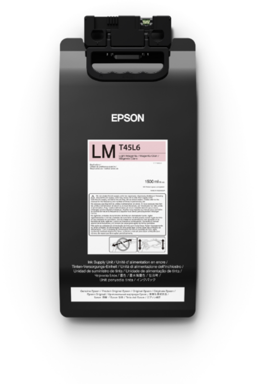 Tinta Epson UltraChrome GS3 Magenta Claro 1,5 L para Surecolor S80600L - T45L620