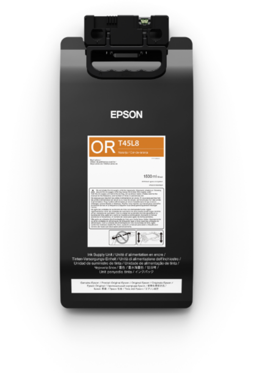 Tinta naranja Epson UltraChrome GS3 de 1,5 l para Surecolor S80600L - T45L820