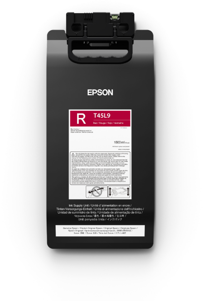 Tinta roja Epson UltraChrome GS3 de 1,5 l para Surecolor S80600L - T45L920