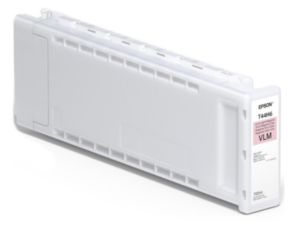 Cartucho de tinta Epson UltraChrome Pro 12 de 700 ml, color magenta claro intenso, para SureColor P7570 y P9570 - T44H620