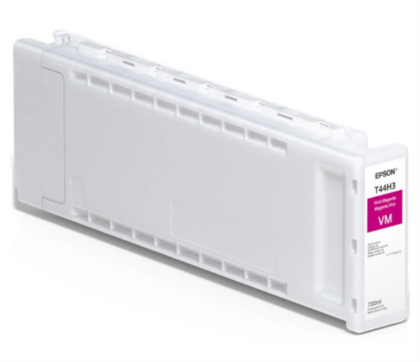 Cartucho de tinta Epson UltraChrome Pro 12 de 700 ml, color magenta vivo, para SureColor P7570 y P9570 - T44H320