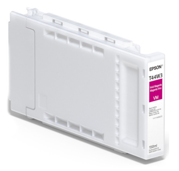 Cartucho de tinta Epson UltraChrome Pro 12 de 150 ml, color magenta vivo, para SureColor P7570 y P9570 - T44W320