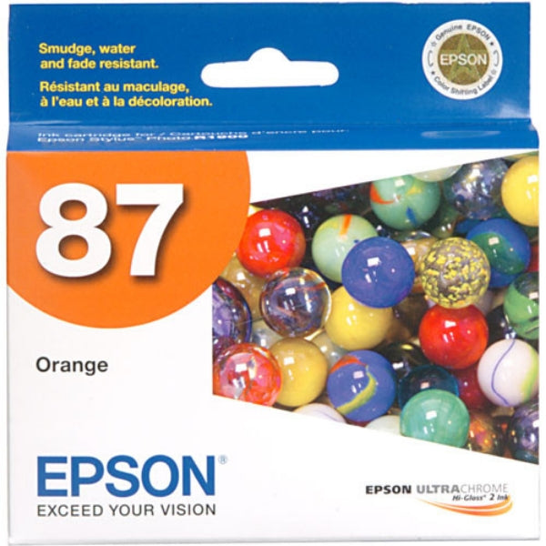 Tinta Epson 87 UltraChrome naranja para Stylus Photo R1900 - T087920