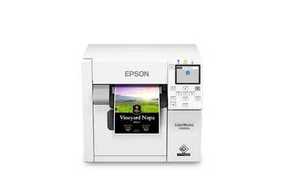Impresora de etiquetas de inyección de tinta mate Epson ColorWorks C4000 de 4&quot; - Nueva