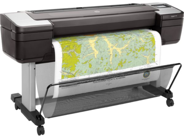 Impresora de inyección de tinta de gran formato HP DesignJet T1700 de 44&quot; (rollo único) - Nueva 