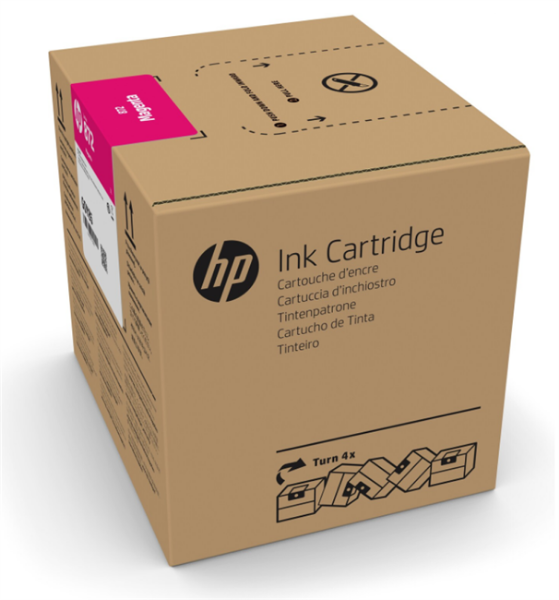 Cartucho de tinta látex magenta HP 872 de 3 litros para R1000 - G0Z02A
