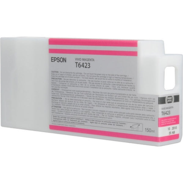 Tinta Epson UltraChrome HDR Magenta Vivo 150 ml para Stylus Pro 7700, 7890, 7900, 7900CTP, 9700, 9890, 9900, WT7900 - T642300