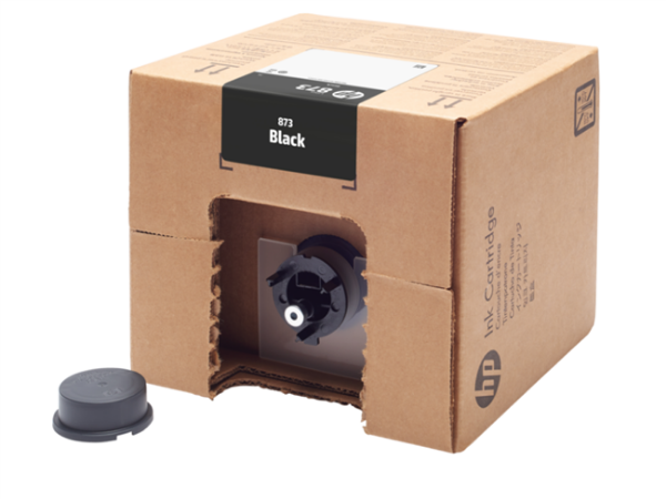 Cartucho de tinta negra HP 873 de 3 litros para Latex 800, 800W - 4UV84A