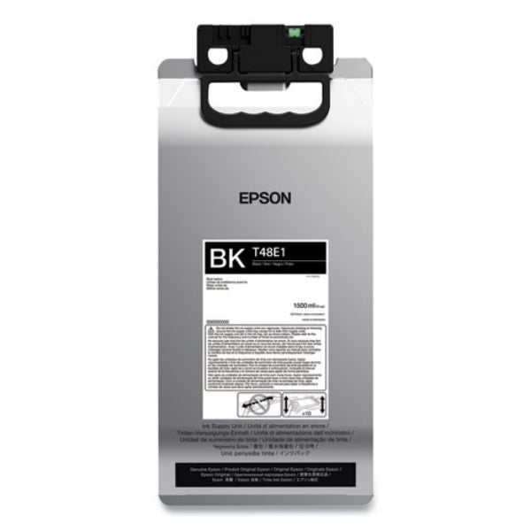 Tinta negra de alto rendimiento Epson (T48E) UltraChrome RS de 1,5 l para SureColor R5070PE - T48E120