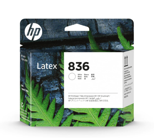 Cabezal de impresión HP 836 Latex blanco para Latex de 630 W, 700 W, 730 W, 800 W, 830 W - 4UU93A
