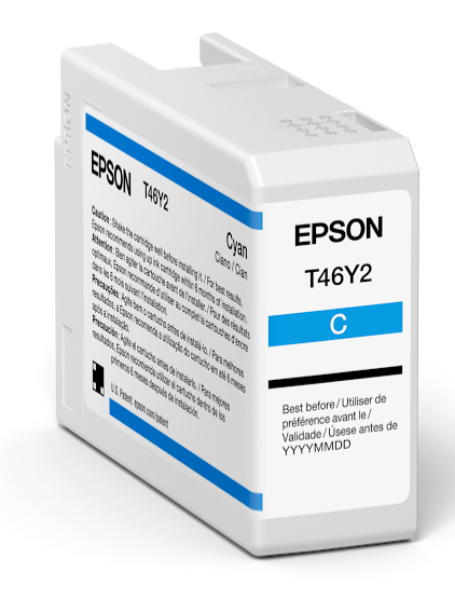 Tinta cian Epson UltraChrome PRO10 de 50 ml para SureColor P900 - T46Y200