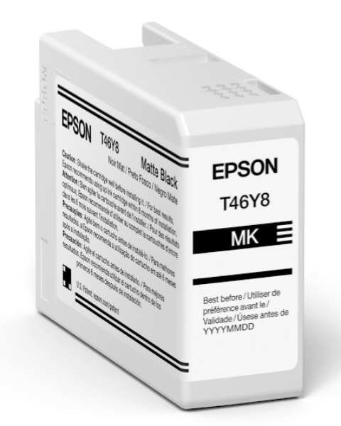 Tinta negra mate Epson UltraChrome PRO10 de 50 ml para SureColor P900 - T46Y800