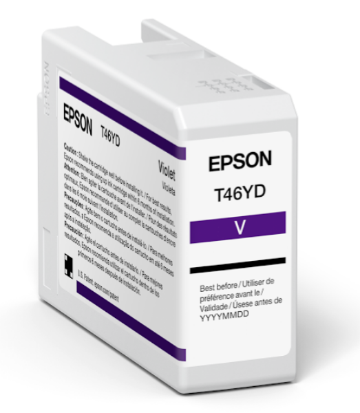 Tinta violeta Epson UltraChrome PRO10 de 50 ml para SureColor P900 - T46YD00