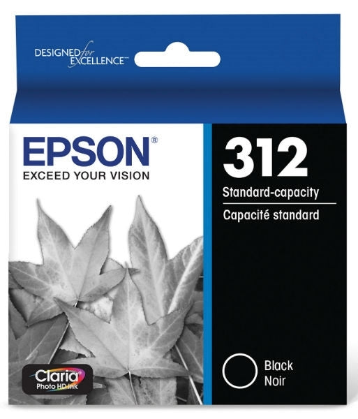 Tinta Epson 312 Claria Photo HD negra para XP-15000, XP-8500, XP-8600, XP-8700 - T312120S